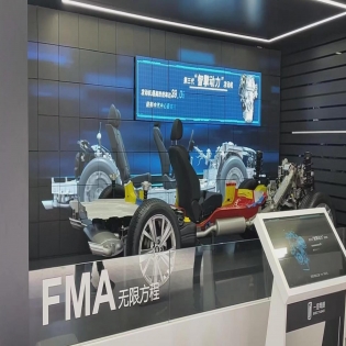 矩阵机械波浪屏