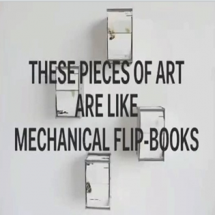 仿真五十面机械翻牌