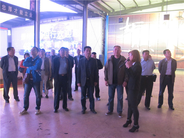 江西工商局领导来洪海考察项目 江西工商局领导来洪海考察项目